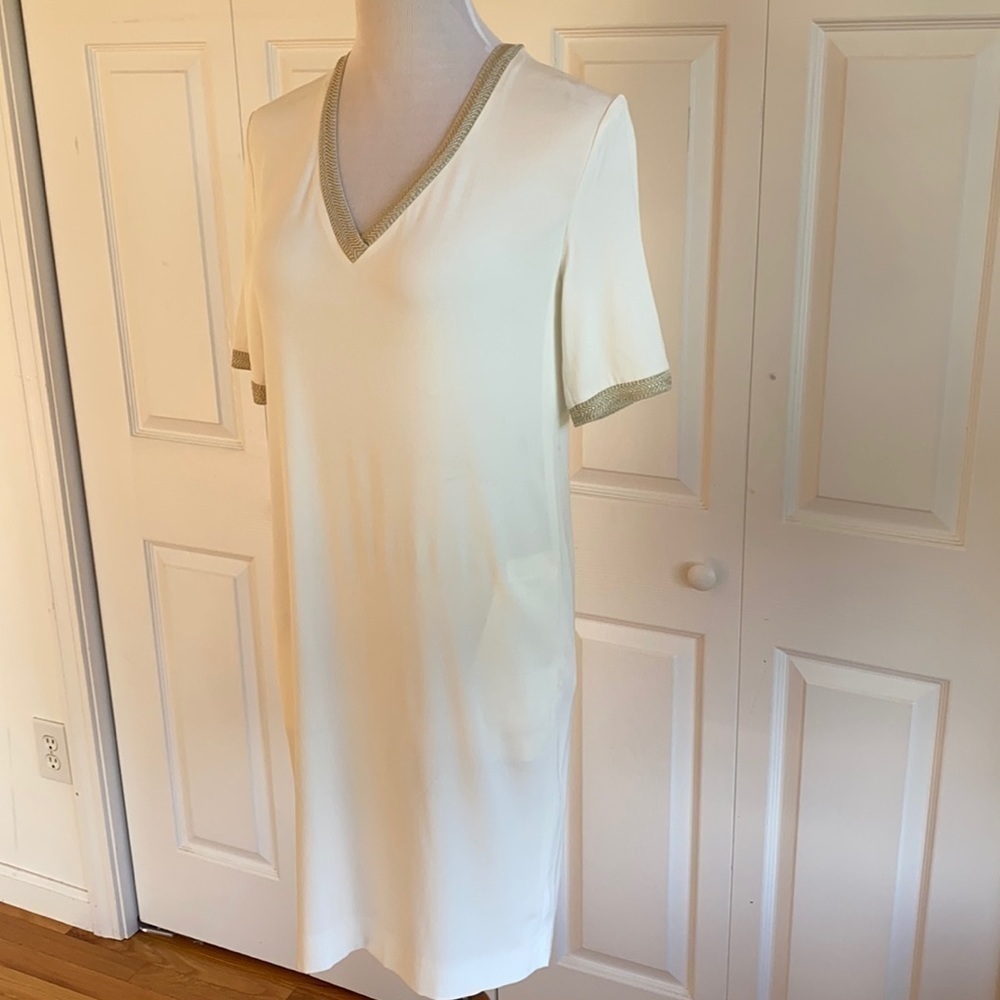Gerard Darel Paris Off-White Harmony Dress Size France 34=US 2 - Picture 5 of 14